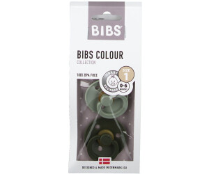 Bibs Colour Collection Sucettes 0-6 Mois Taille 1 Vanilla Peach 2 Pièces
