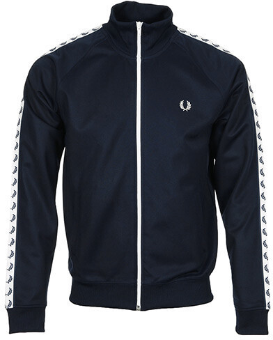 Fred Perry Taped Track Jacket (J6231) marine
