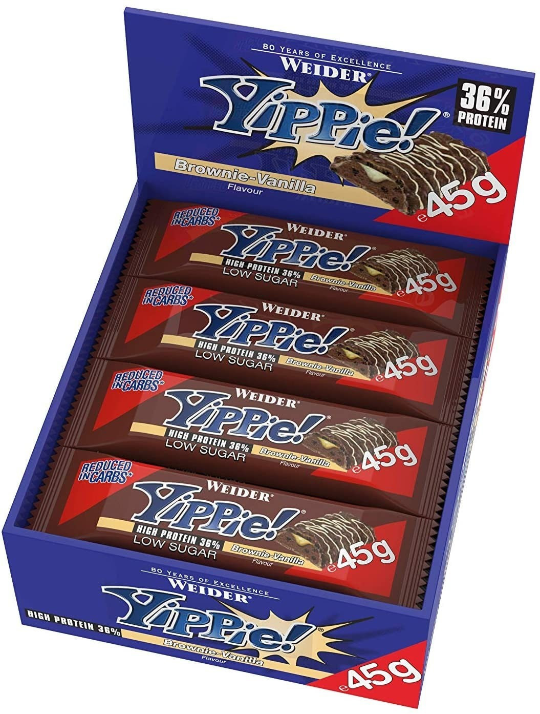 Weider Yippie! Bar 12 x 45 g