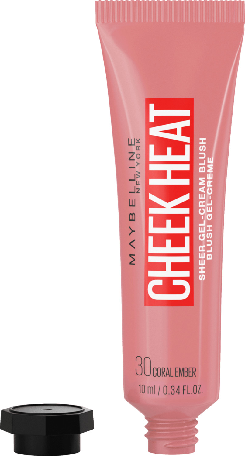 Gemey Maybelline Rouge Cheek Heat Blush 30 Coral Amber (10 ml)