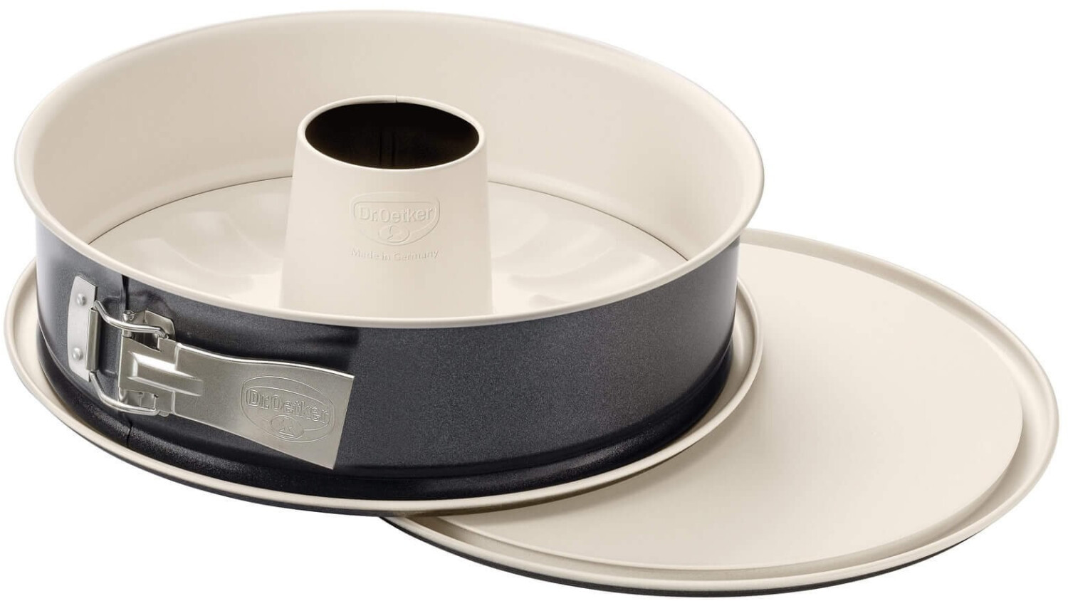 Dr. Oetker BackTrend Springform Cake Tin 26 cm anthracite