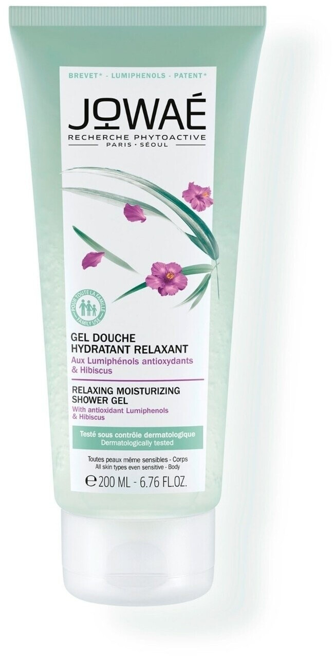 Jowaé Gel douche hydratant relaxant hibiscus (200 ml)