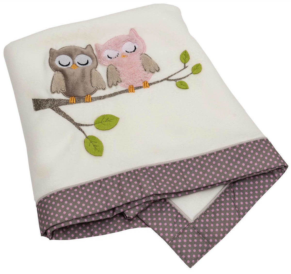 Be Be's Collection Fleece Blanket Owls