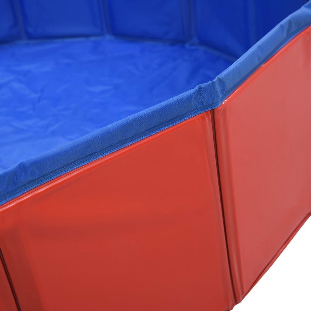 vidaXL Piscine pour chien 80×20cm Red vidaXL Piscine pour chien 80×20cm Red