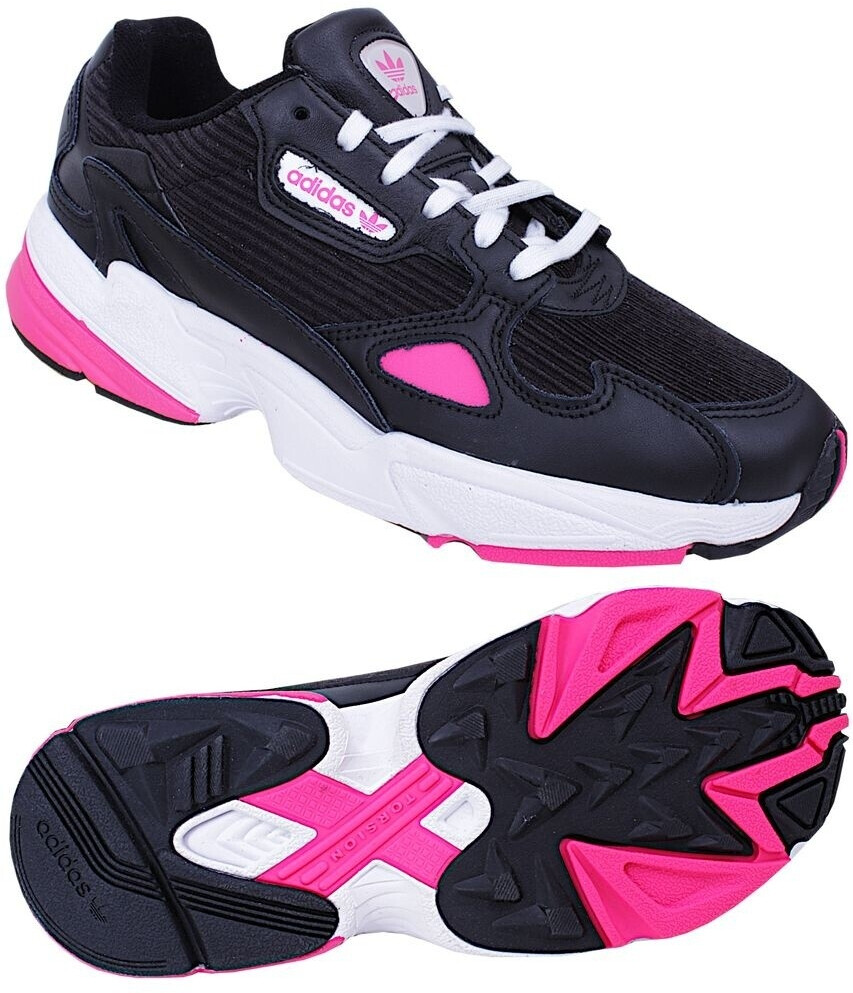 Adidas falcon damen schwarz rosa clearance