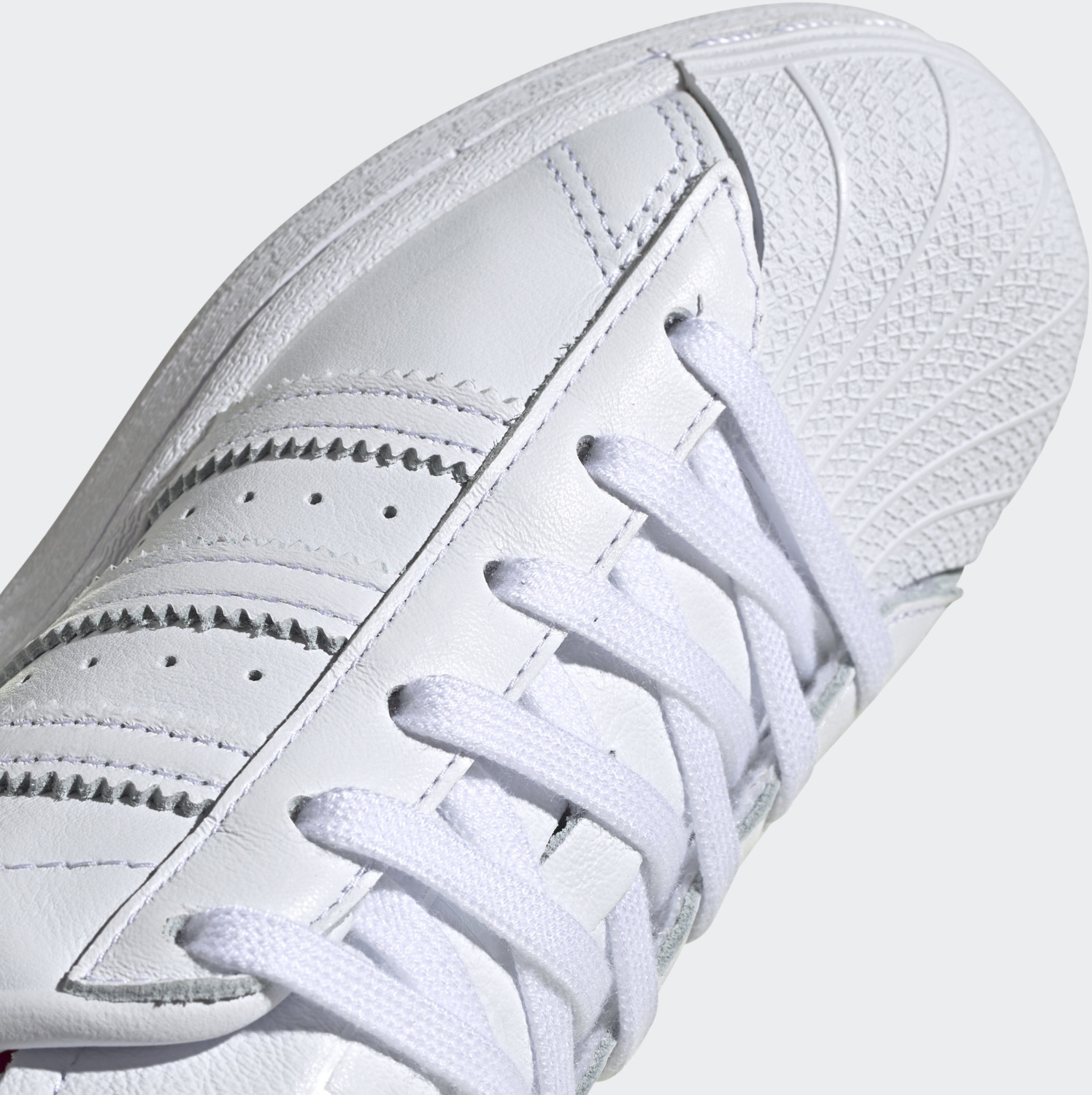 adidas superstar cloud white core black scarlet