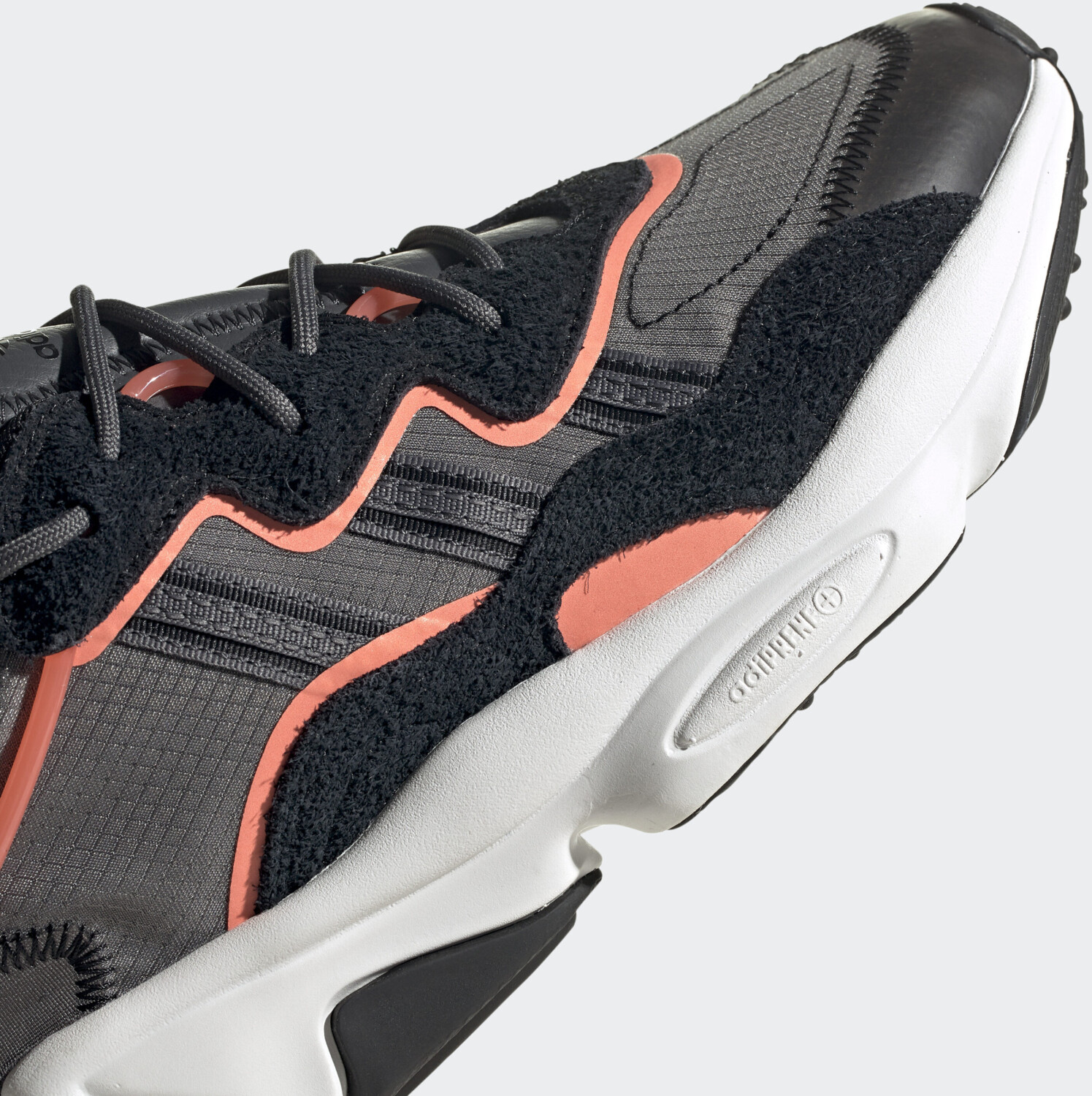 Buy Adidas Ozweego core black/grey six/signal coral from Â£67.46 (Today) â Best Deals on idealo.co.uk