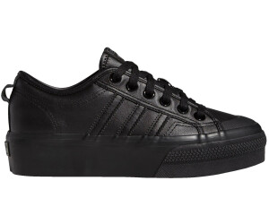 black adidas platform