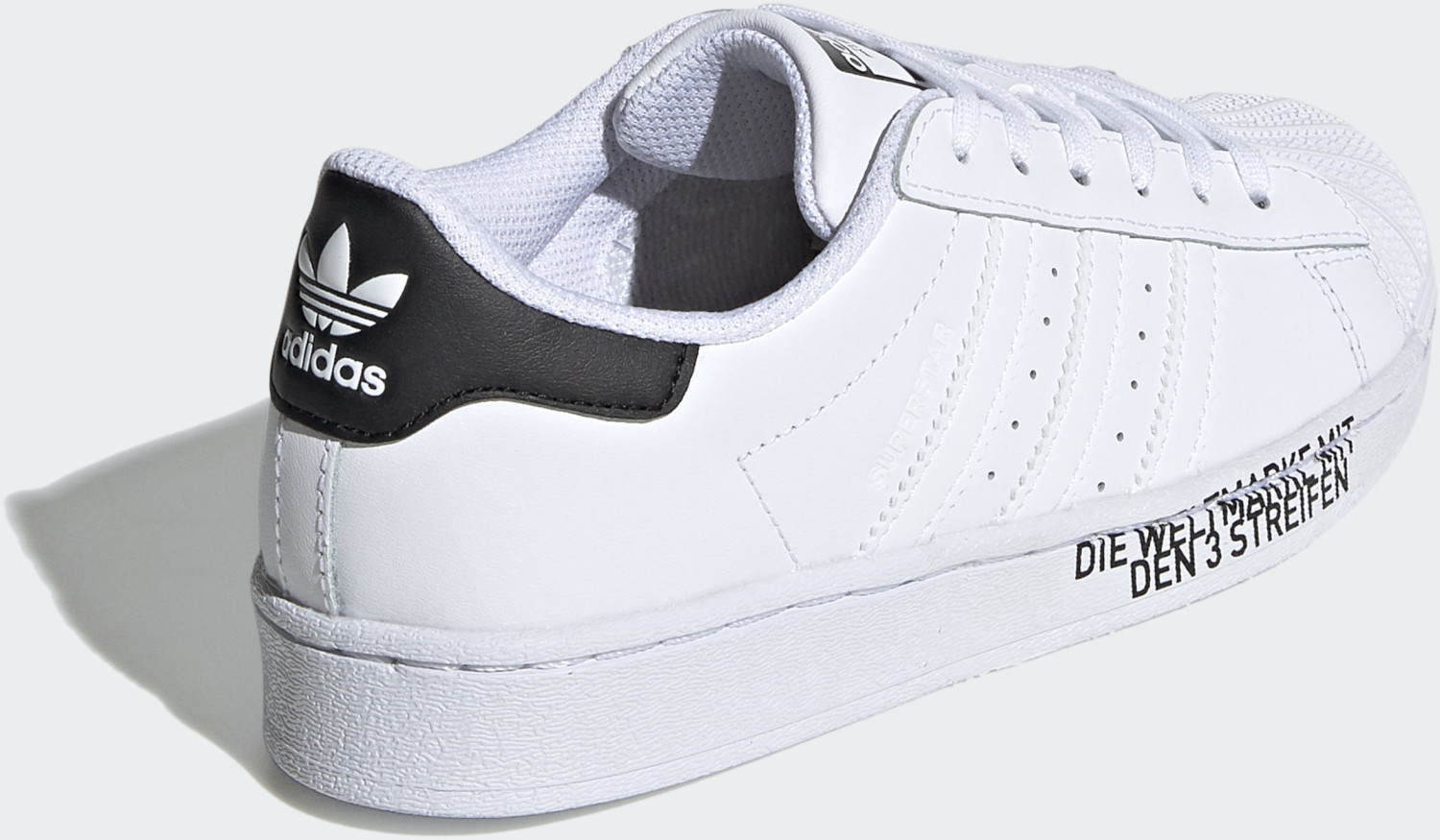adidas superstar cloud white core black scarlet