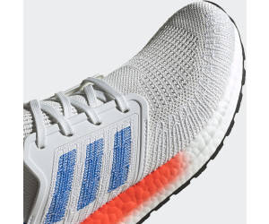 Buy Adidas Ultraboost Crystal White Glow Blue Solar Red From 99 90 Today Best Deals On Idealo Co Uk