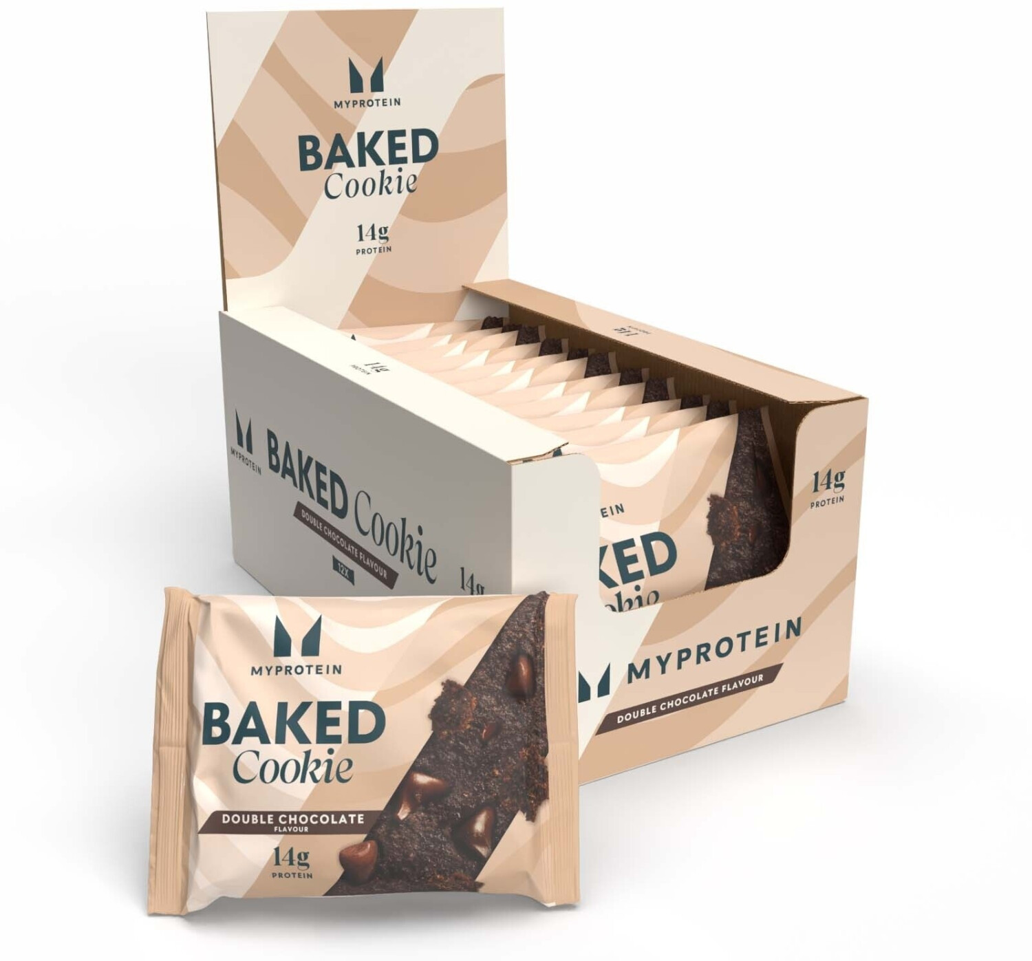 Myprotein Vegetarian Protein cookie (P4531VEGCKIECHOC12U) 12 x 75g double chocolate