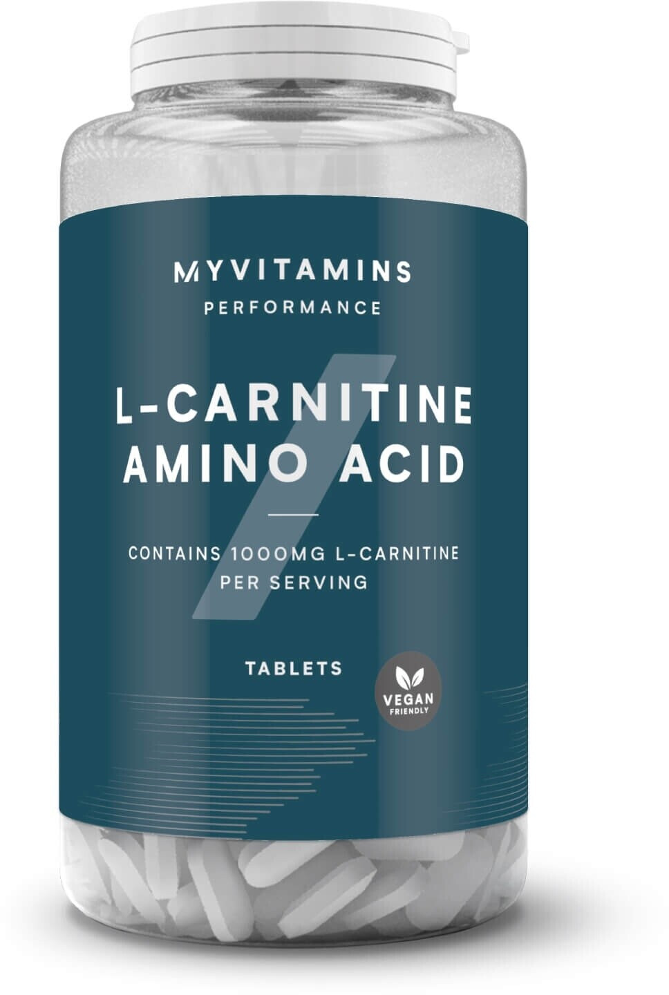 Myprotein L-carnitine amino acids (P1043UNFTUB180) 180Tabletten Unflavoured