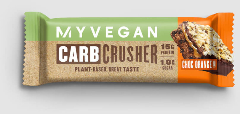 Myprotein Vegan Carb Crusher (P5342CHOCOR12X60) 12 x 60g Chocolate Orange