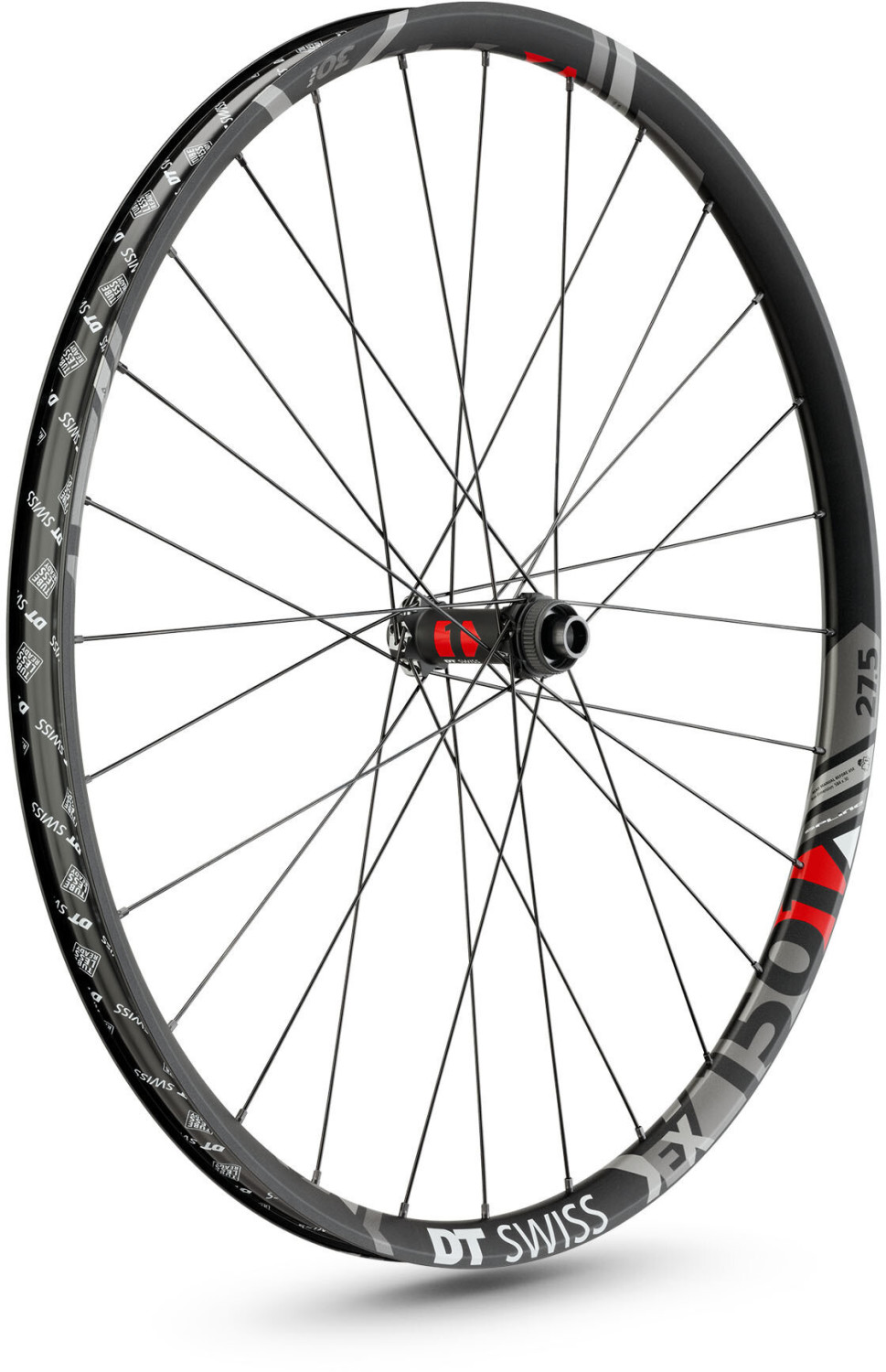 DT Swiss EX 1501 Spline Front wheel 27.5 Disc CL 110/15mm Thru axle black