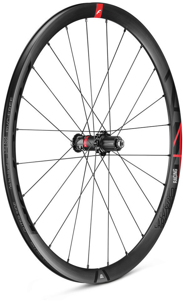 Fulcrum Racing 4 DB Wheelset Road 28 CA 9-12-fach Disc CL Clincher TLR black