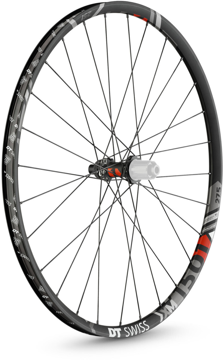 DT Swiss XM 1501 Spline Rear wheel 27.5 Disc CL 148/12mm Thru axle 12-f 30mm MicroSpline black