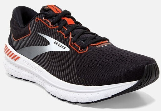 Brooks Transcend 7 black/cherry tomato/white