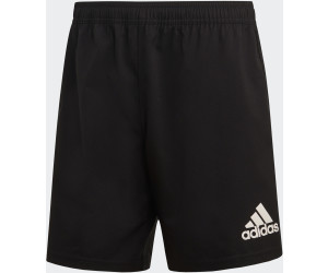 Adidas white shorts deals black stripes