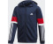 Adidas Equipment Hooded Jacket Kids collegiate navy/vivid red/white (FM1677)