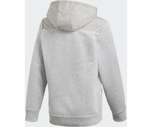 Adidas Sport ID Hoodie Kids medium grey heatherblack adidas Junior Sport ID HD Jacke 701 Größe 140 Cm günstig