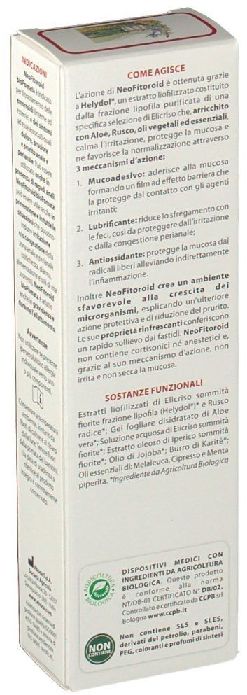 Neofitoroid (40 ml) a € 9,70 (oggi)