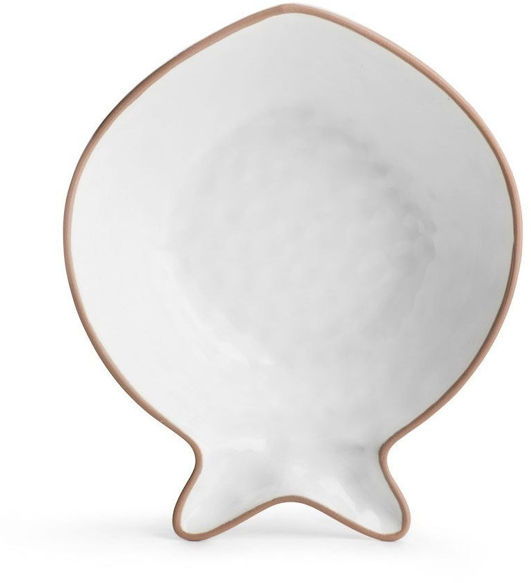 Sagaform Fish serving bowl white small