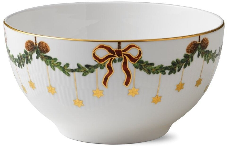 Royal Copenhagen Star Fluted Christmas bowl 180cl