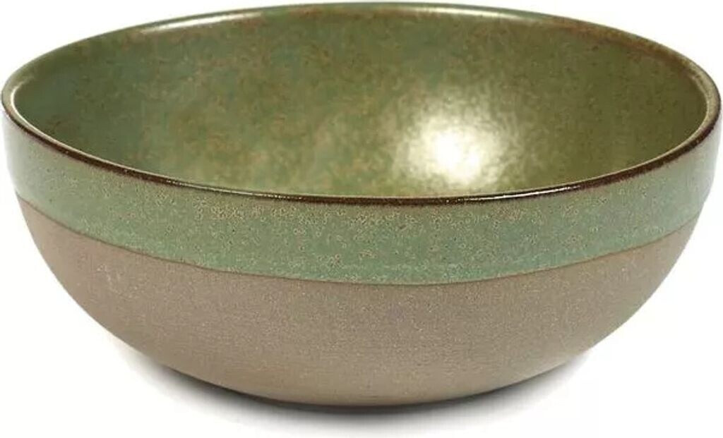 Serax Surface breakfast bowl 13cm gray-camogreen