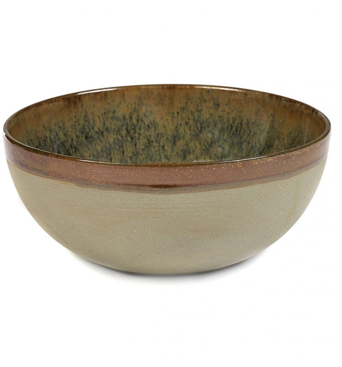 Serax Surface salad bowl 23.5cm indi gray