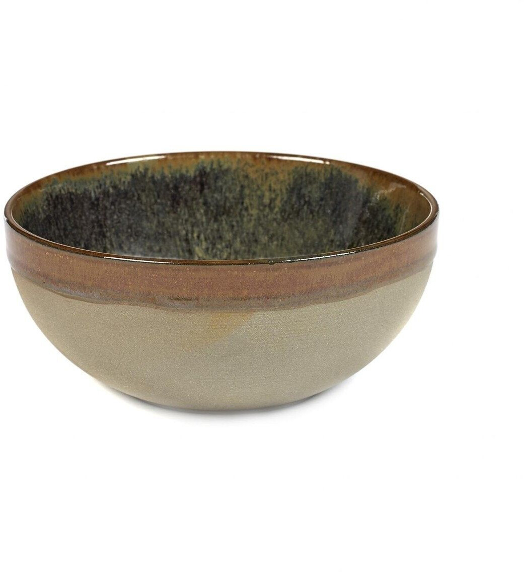 Serax Surface serving bowl 15cm indi gray