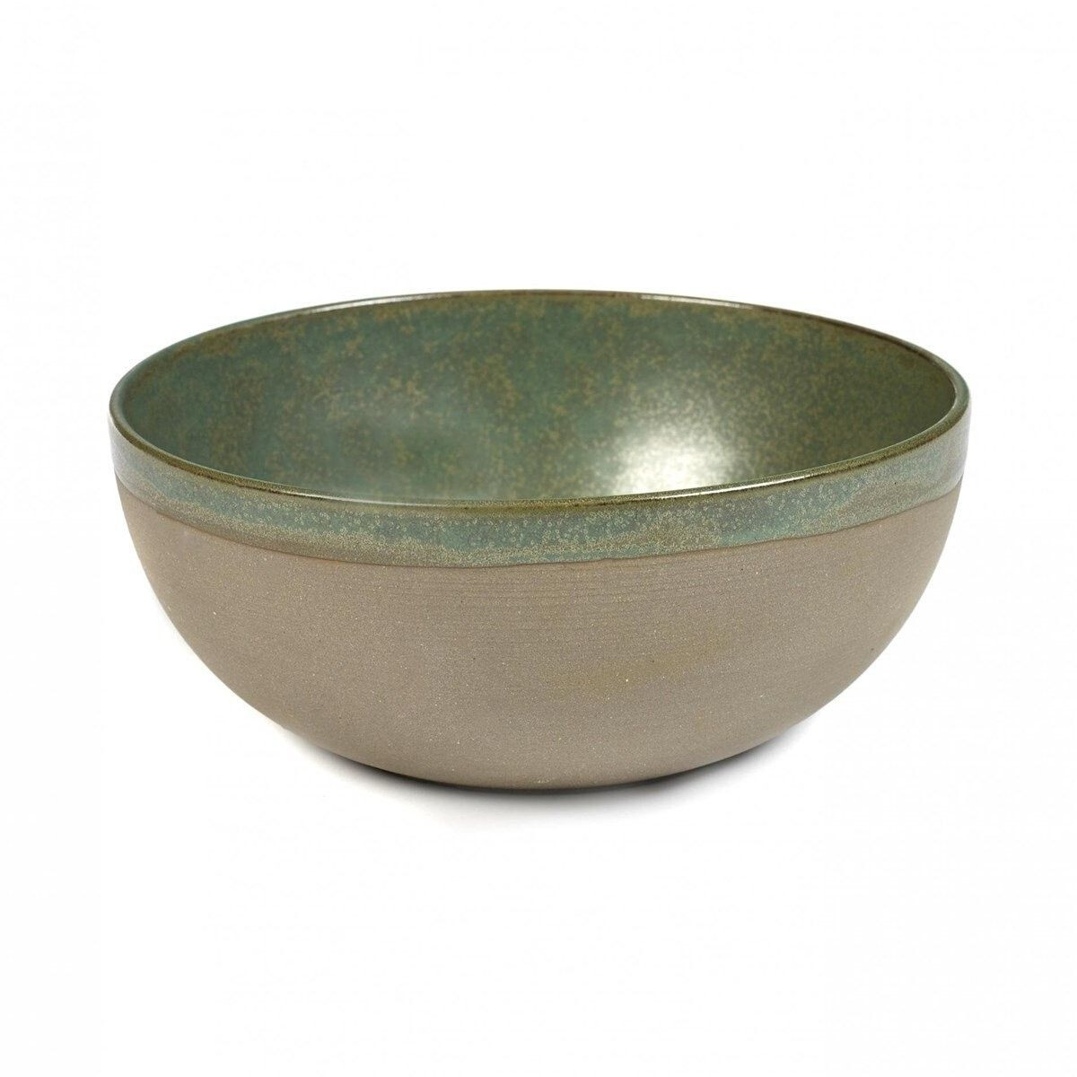 Serax Surface serving bowl 19cm Camogreen