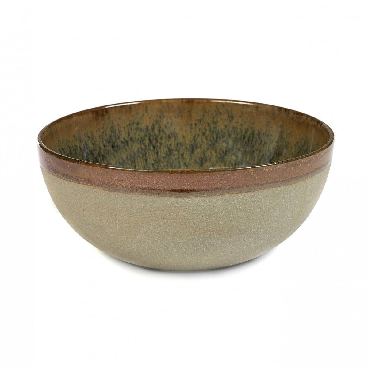 Serax Surface serving bowl 19cm indi gray