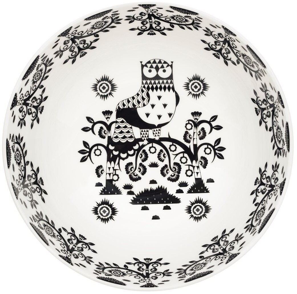 iittala Taika serving bowl patterned black
