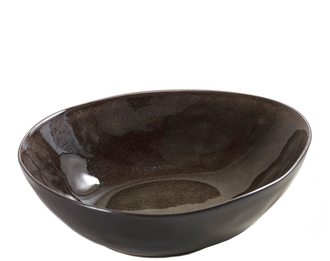 Serax Pure oval bowl large gray