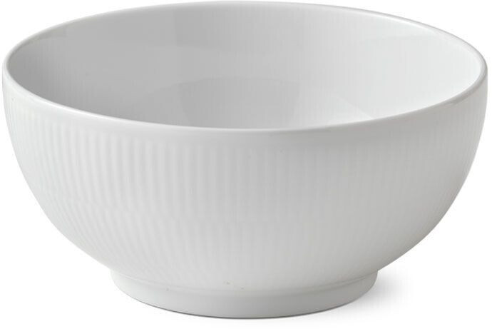 Royal Copenhagen White Fluted bowl Ø 18cm