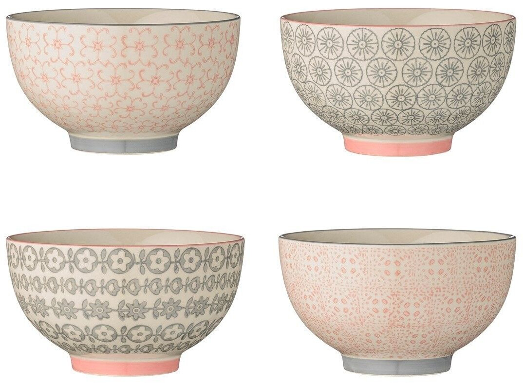 Bloomingville Cécile bowl 4-pack Ø 13.5cm