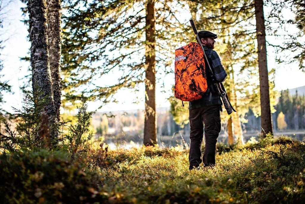 Fjällräven Hunting Regenhoes 16-28 Liter - Veiligheid Oranje One Size - Bescherm Je Rugzak In Alle Weersomstandigheden