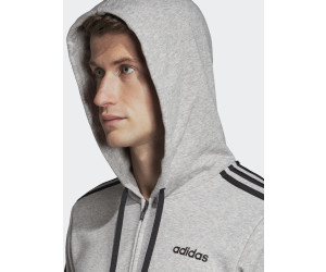Adidas Essentials 3-Stripes Trainingsjacke medium grey heather/black (DU0473) desde 31,60 | Compara precios en idealo
