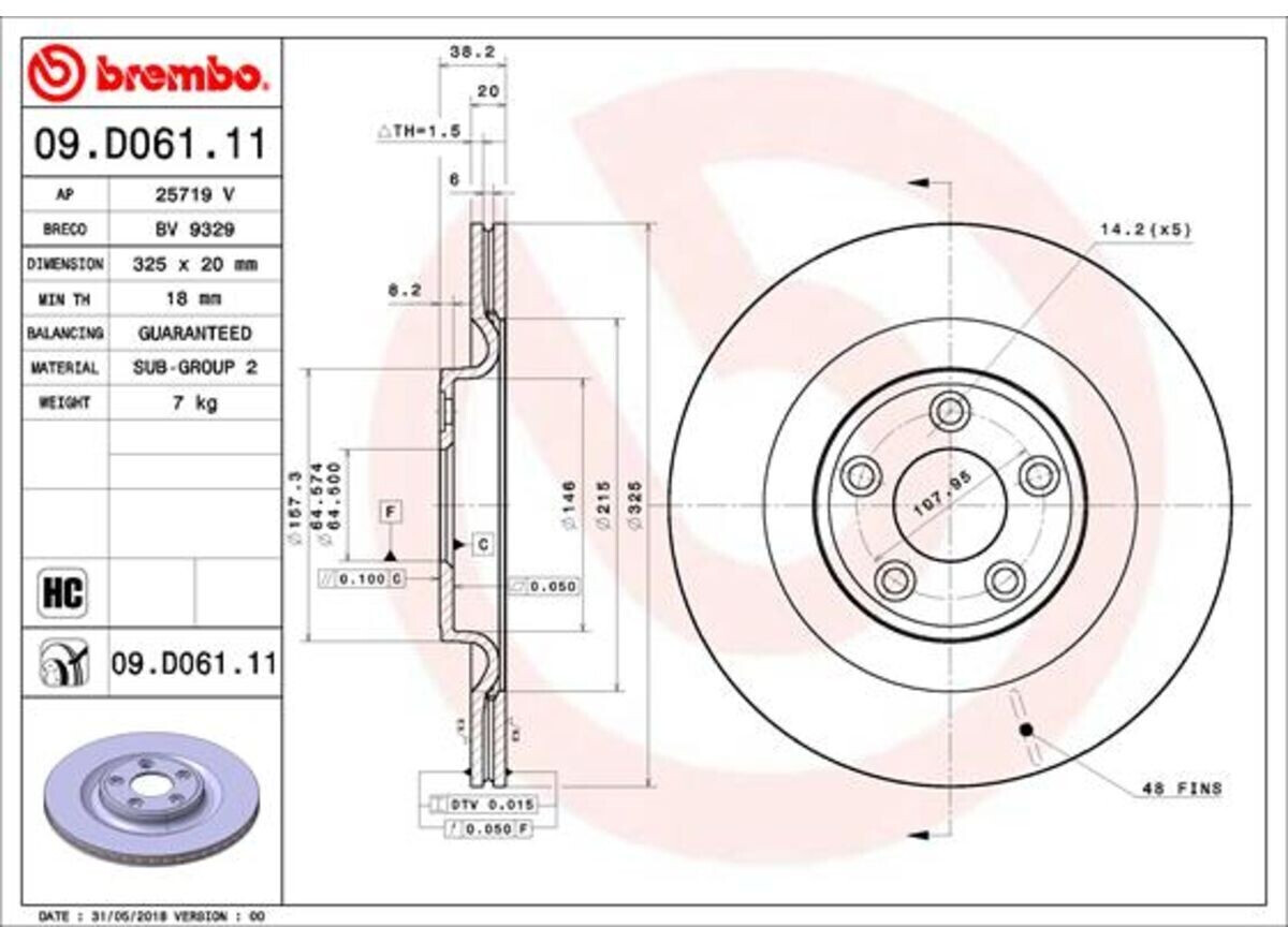Brembo 09.D061.11