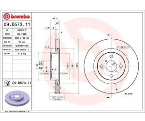 Brembo 09.D573.11