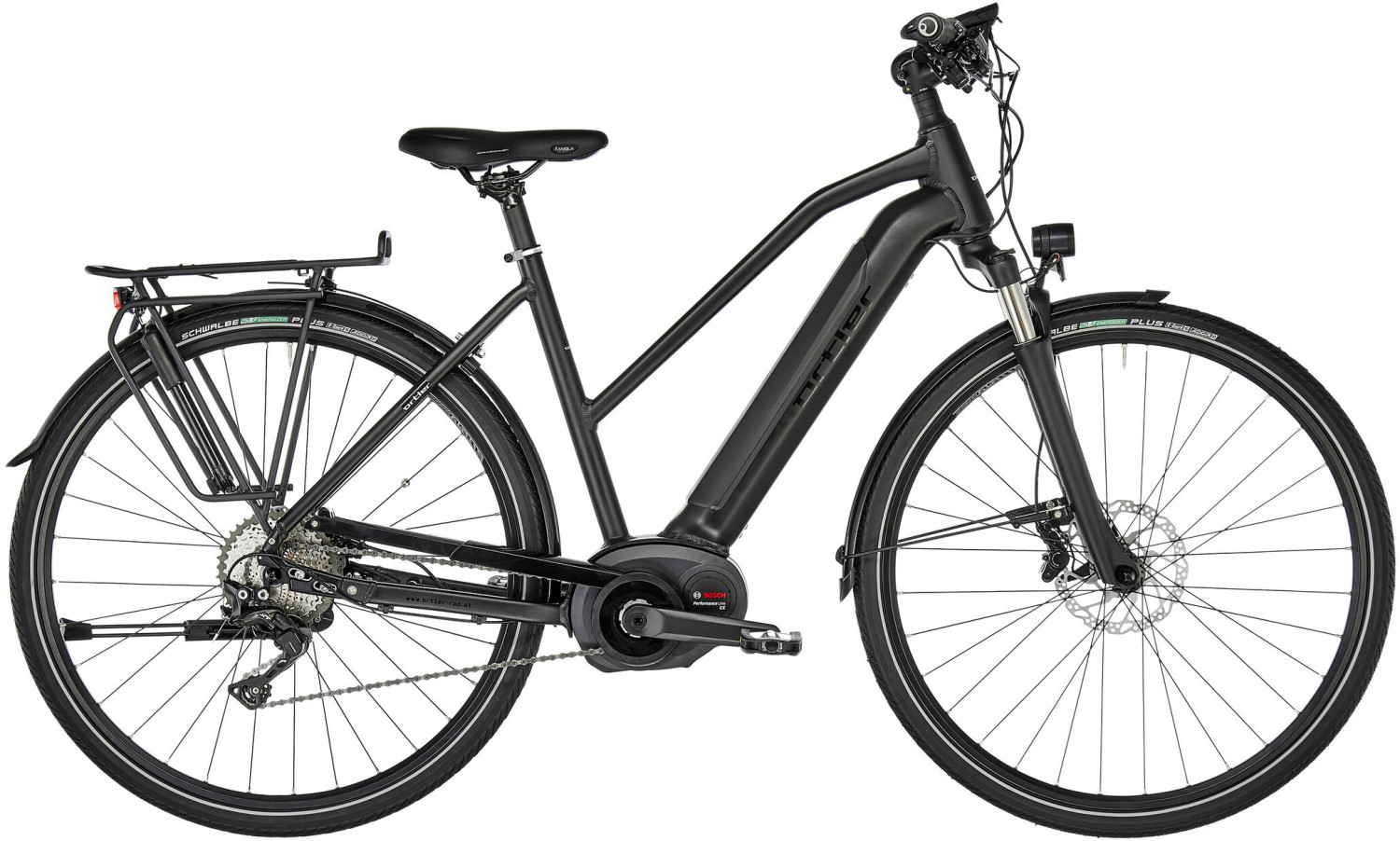 Ortler Bozen Premium Powertube Trapez black matt (28) 2020