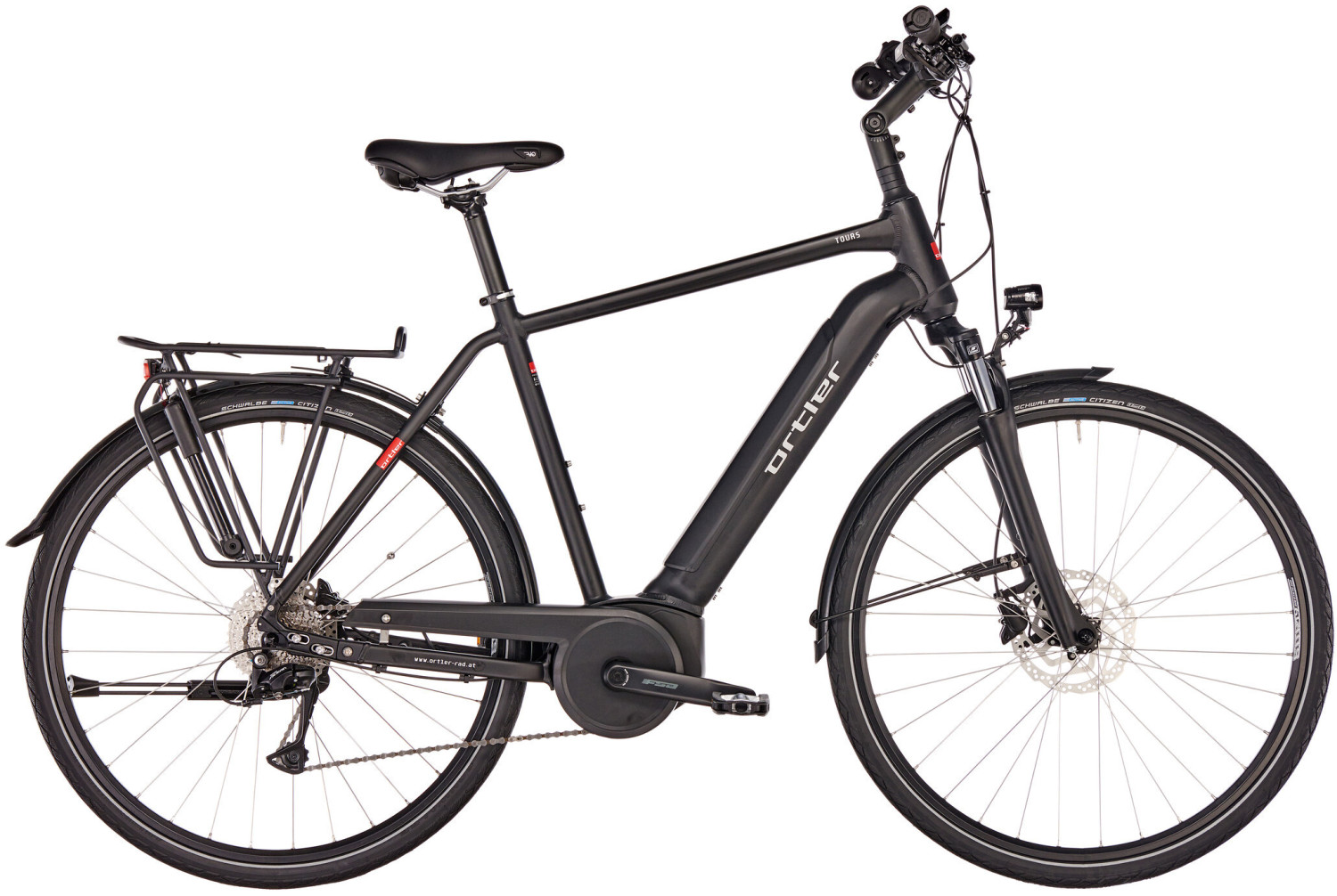 Ortler Tours Powertube black matt (28) 2020