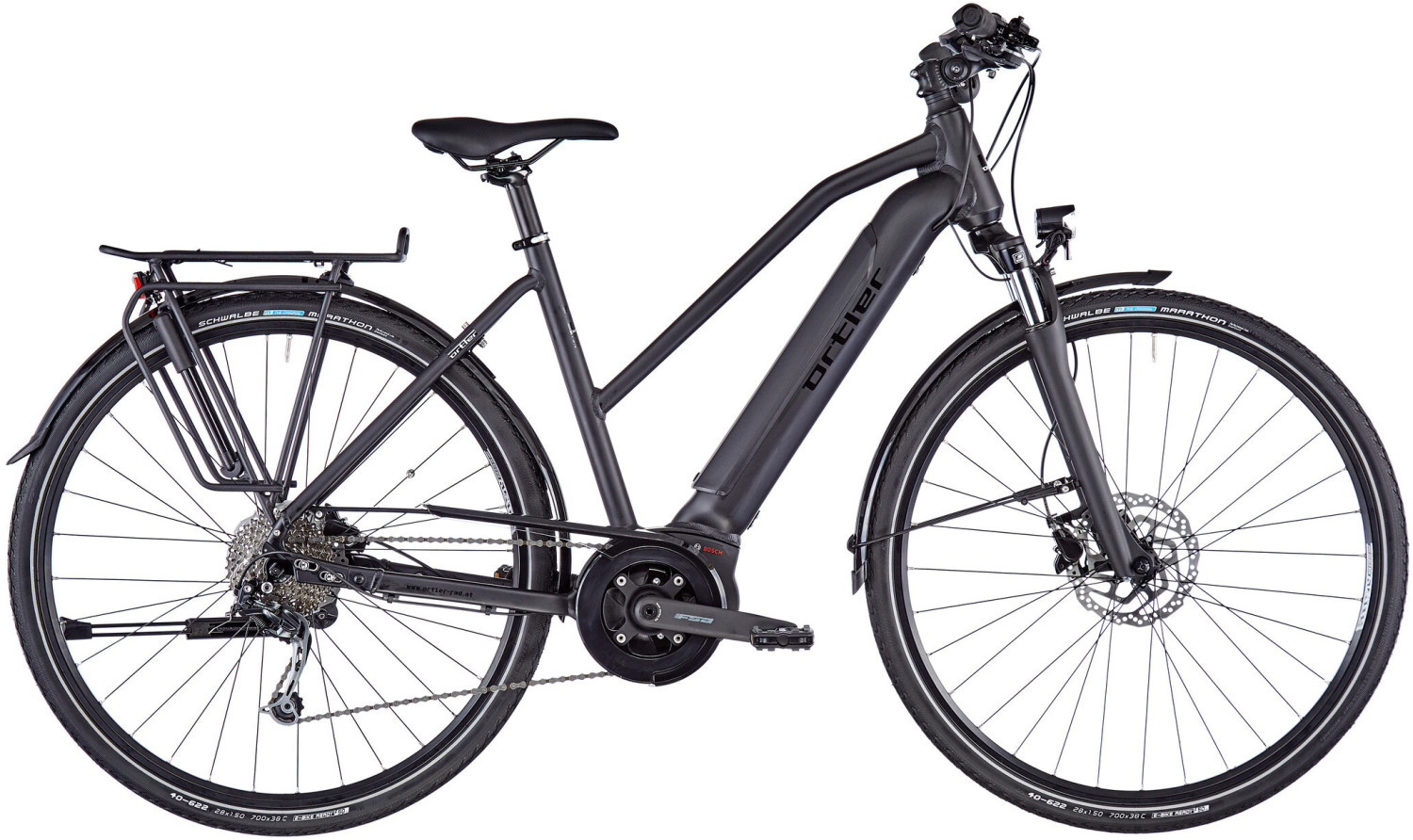Ortler Bozen Performance Powertube Trapez black matt (28) 2020