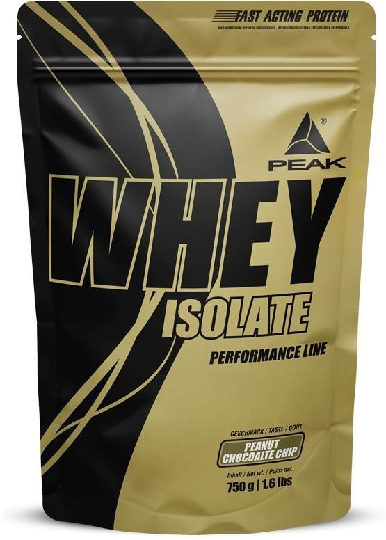 Peak Whey Protein Isolat 750 g peanut chocolate chip