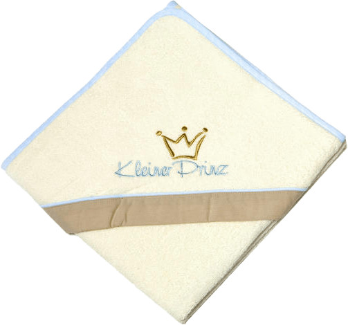 Be Be's Collection Hooded Bath Towel Little Prince