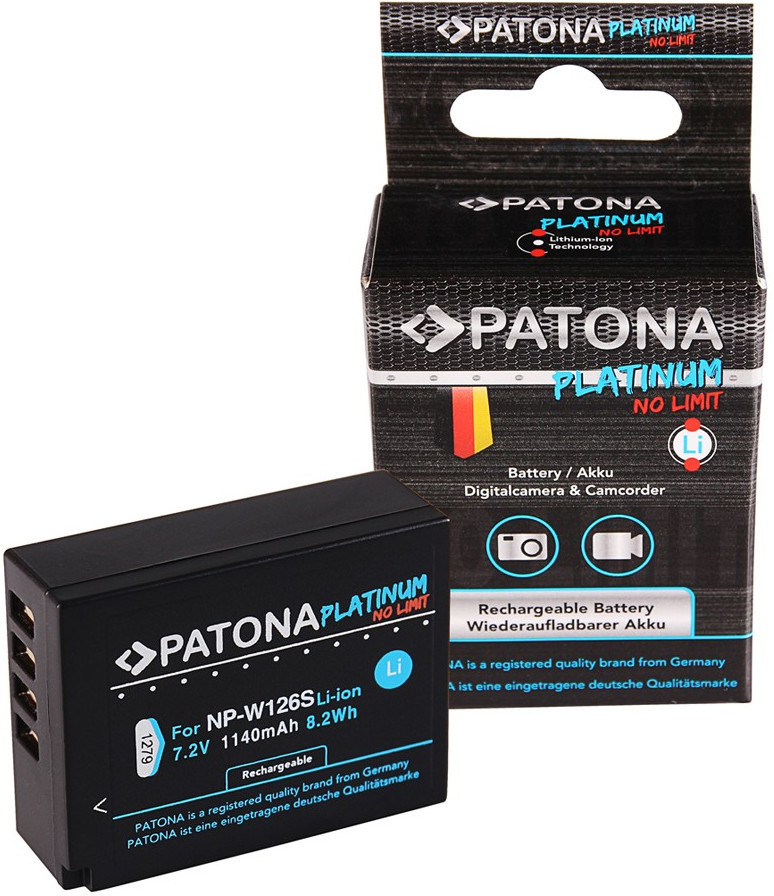 Patona Battery like Fujifilm NP-W126s