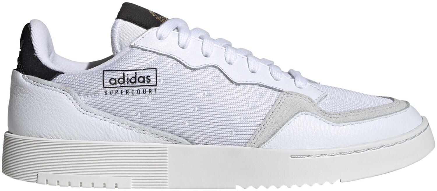 Adidas Supercourt cloud white cloud white core black EF5880