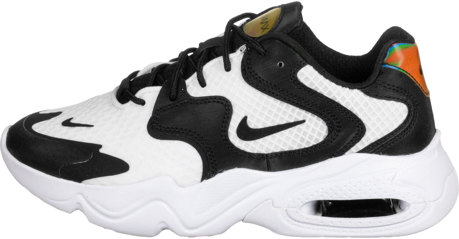 nike air max 2x white black