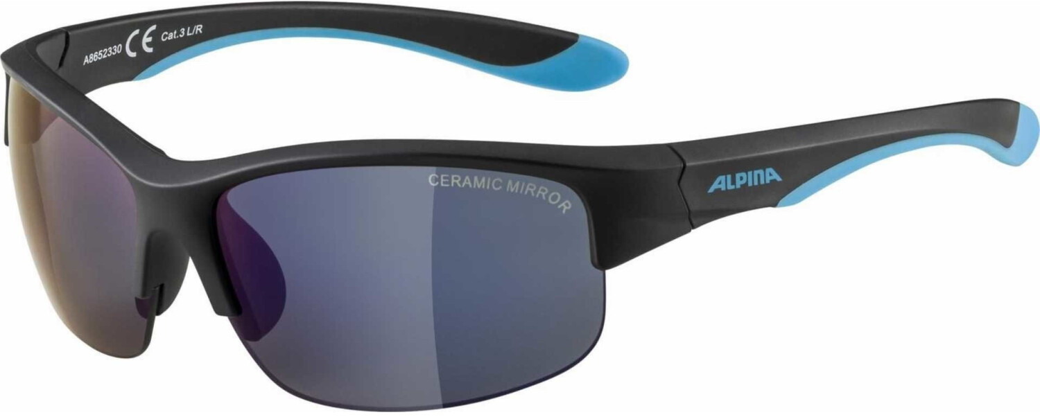 Alpina Sports Flexxy Youth HR A8652330 black matt-blue CMB