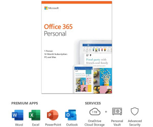 Buy Microsoft Office 365 Personal (English) from £ (Today) – Best  Deals on 